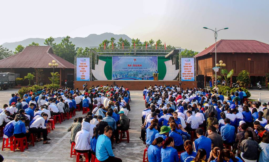 Tuổi trẻ Quảng Nam ra quân Tháng thanh niên