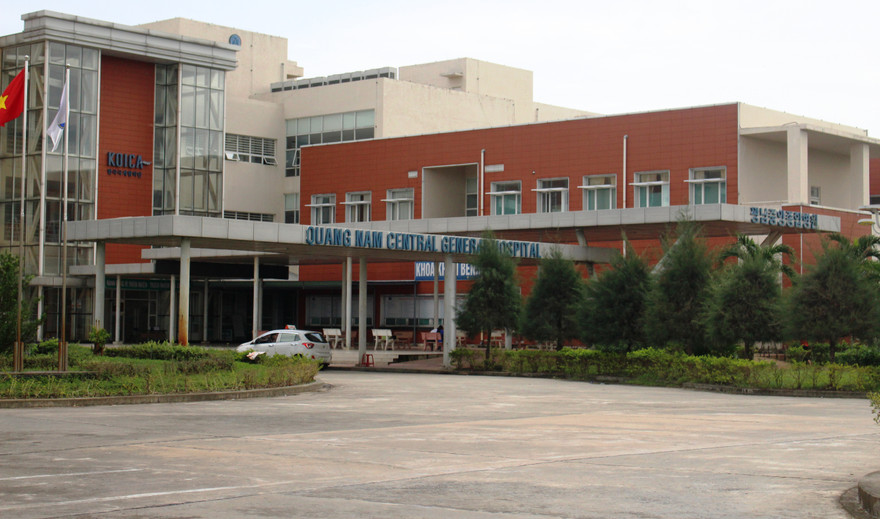 Bệnh viện Đa khoa Trung ương Quảng Nam.