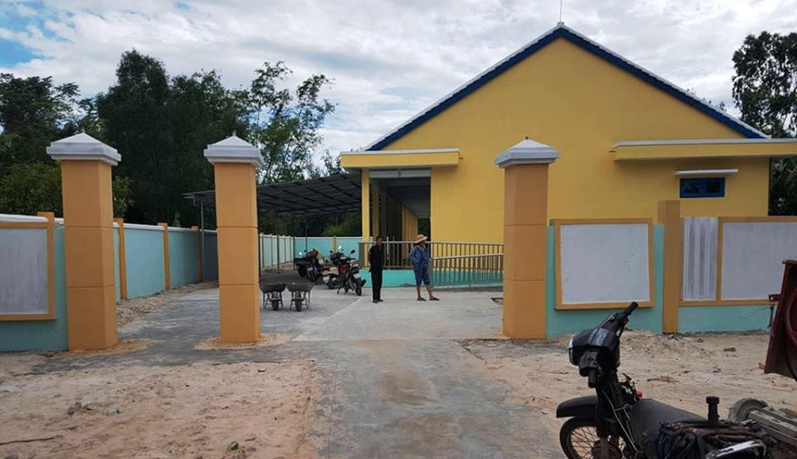 Điểm trường nơi xảy ra sự việc