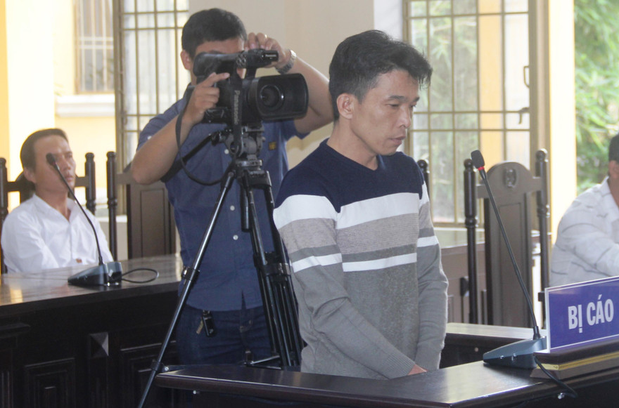 Bị cáo Trương Minh Dũng tại tòa