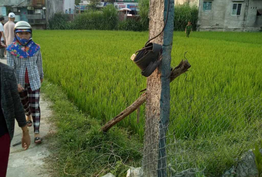 Hiện trường nơi xảy ra sự việc