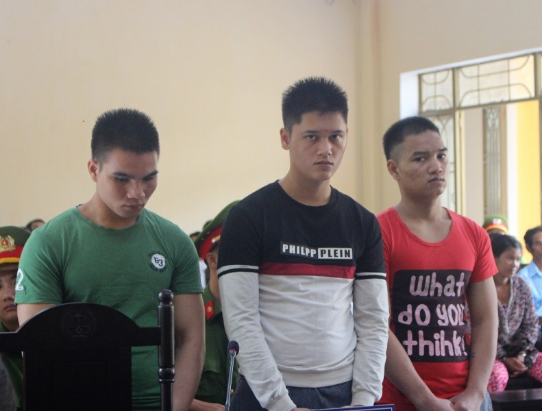 3 bị cáo tại tòa