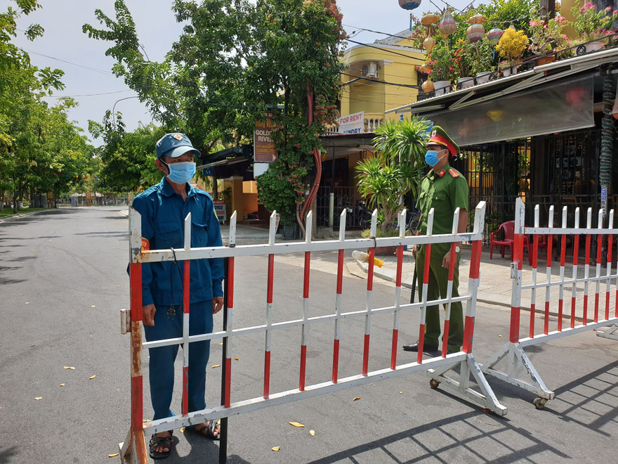 Phong tỏa khu phố An Hội, TP. Hội An 