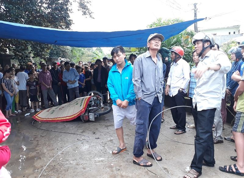 Điện lực Quảng Nam phản hồi vụ dây điện đứt rơi xuống đường gây chết người