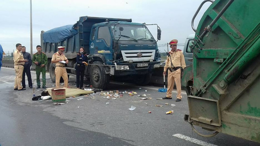 Hiện trường vụ tai nạn