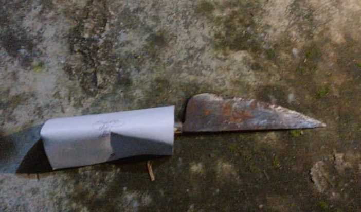 Con dao Hà dùng đâm cha ruột mình