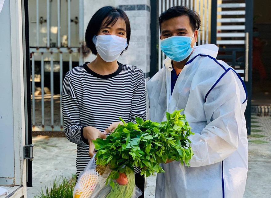 Phan Văn Đức - chủ nhân của ý tưởng Phiên chợ 0 đồng, đưa thực phẩm sạch đến người dân vùng dịch