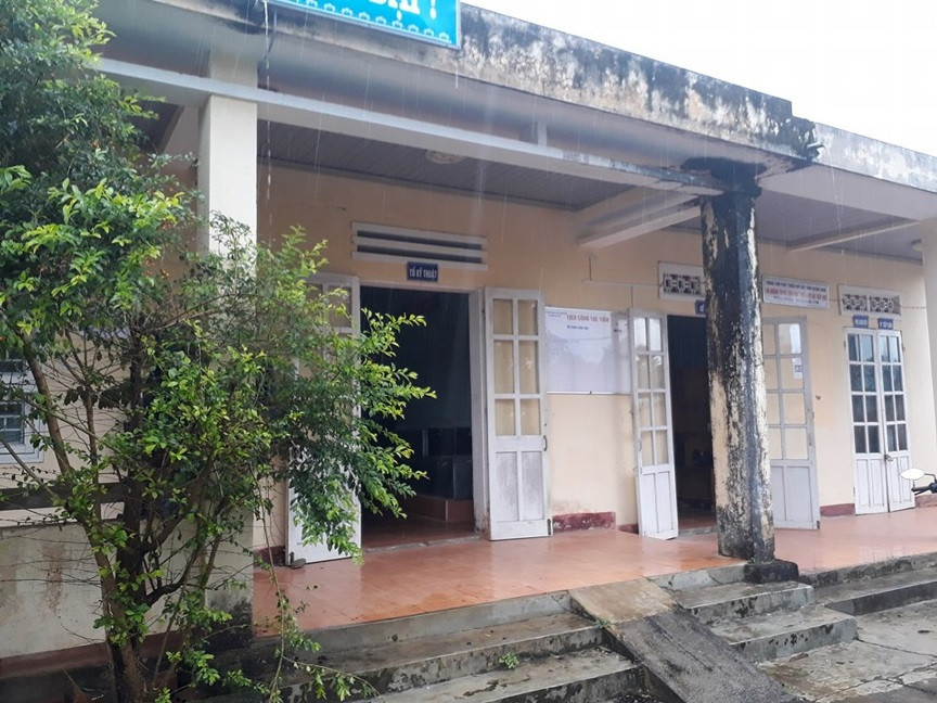 Chi nhánh TT Phát triển Quỹ đất huyện Hiệp Đức. Ảnh CTV