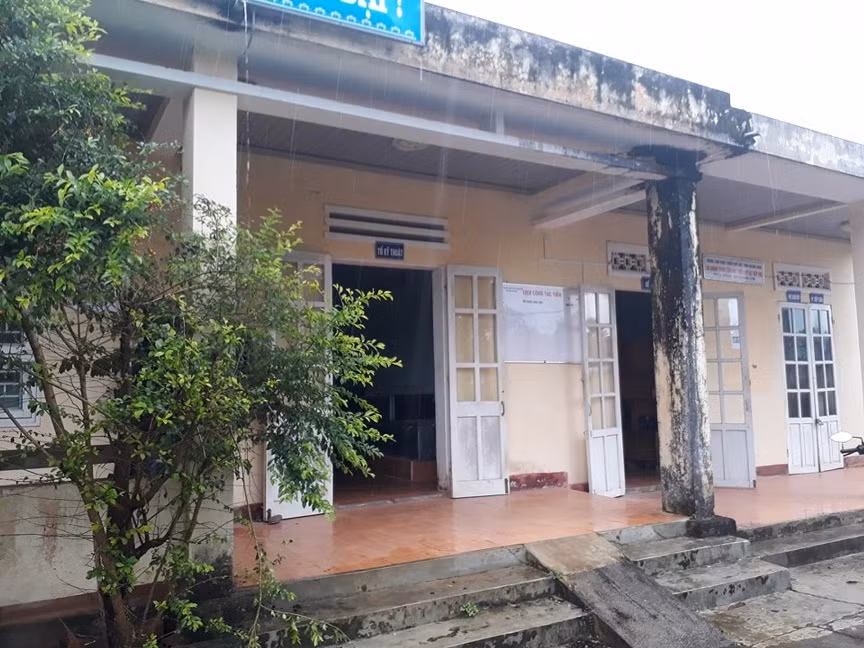 Chi nhánh TT Phát triển Quỹ đất huyện Hiệp Đức. Ảnh CTV