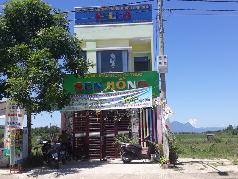 Trường mầm non nơi xảy ra vụ việc