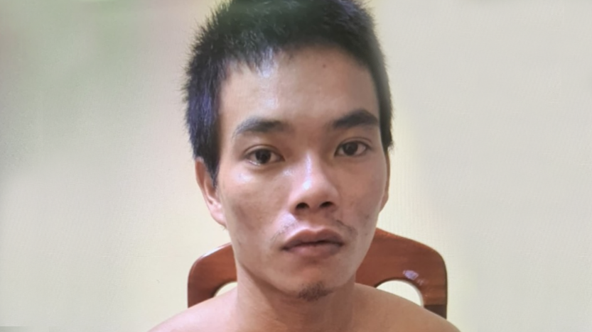 Đối tượng Nguyễn Văn Phiên. ảnh CA