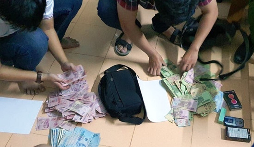 Tang vật liên quan vụ việc. Ảnh: Công an cung cấp