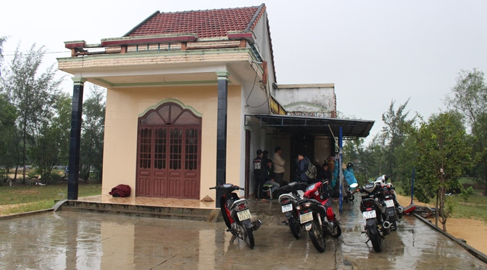 Ngôi nhà nơi xảy ra vụ việc.