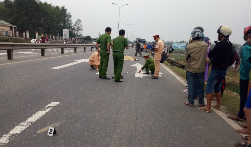 Hiện trường vụ tai nạn