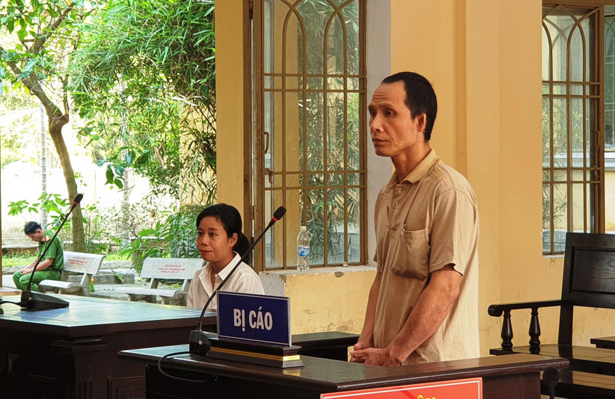 Bị cáo Lập tại tòa