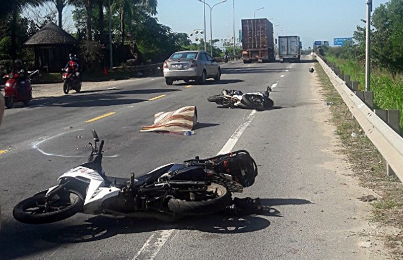 Hiện trường vụ tai nạn