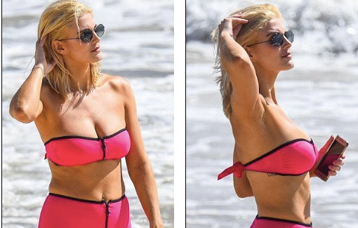 Thân hình nảy nở của người đẹp Anh từng tuyên bố 'ở chay' đàn ông