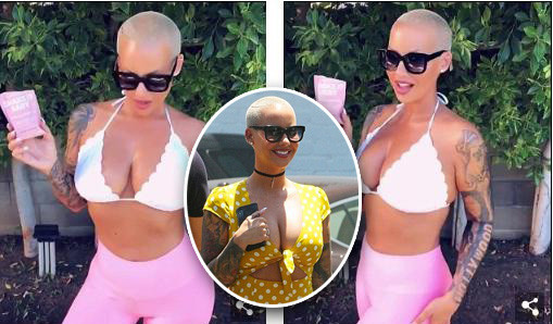 Vũ nữ thoát y Amber Rose thu nhỏ vòng 1 vẫn 'khủng'