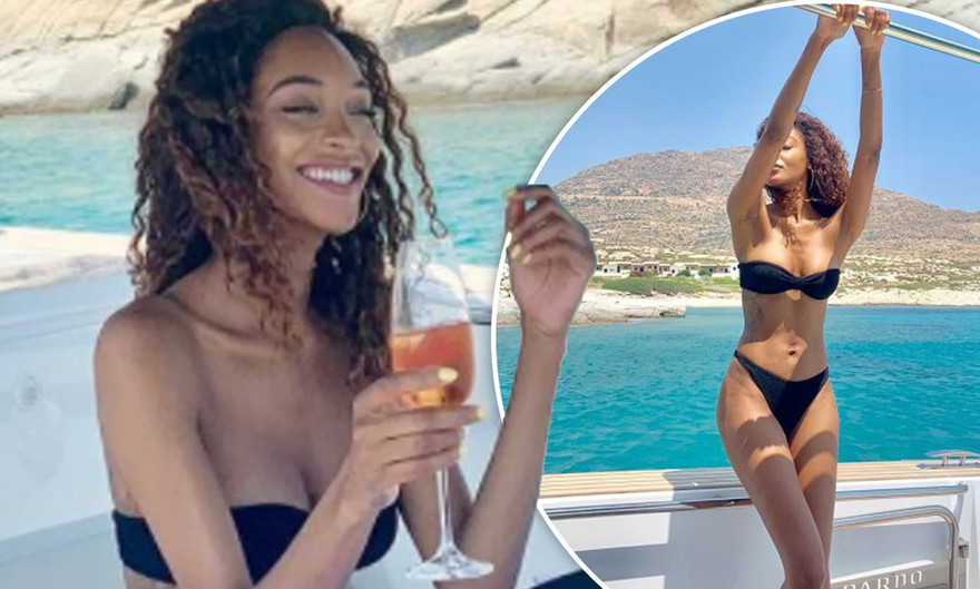 Siêu mẫu Jourdan Dunn khoe dáng đẹp như tạc tượng với áo tắm