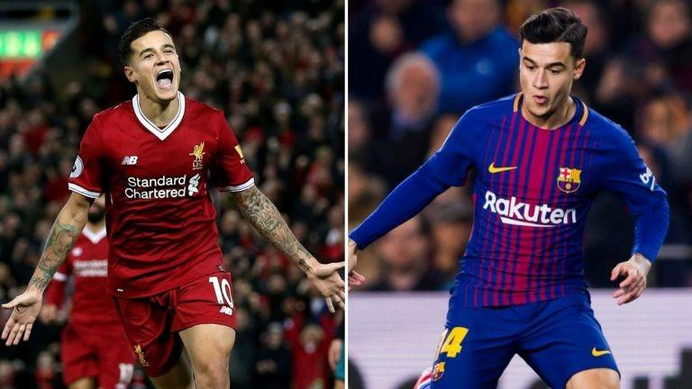 Philippe Coutinho (Barcelona): Gia nhập Liverpool từ Inter Milan năm 2012, Coutinho ngay lập tức ghi dấu ấn trong lối chơi của "The Kop". 