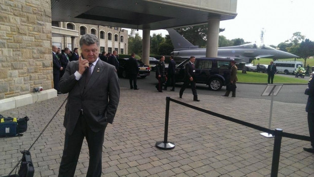 Tổng thống Ukraine Petro Poroshenko.