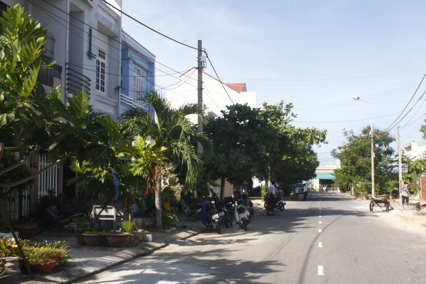 Tổ 96 phường Khuê Mỹ nơi loa phát thanh phường bị chèn, nhiễu sóng Trung Quốc