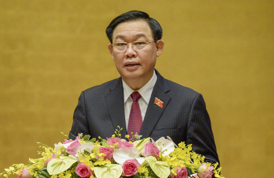 Chủ tịch Quốc hội Vương Đình Huệ, Chủ tịch Hội đồng Bầu cử Quốc gia