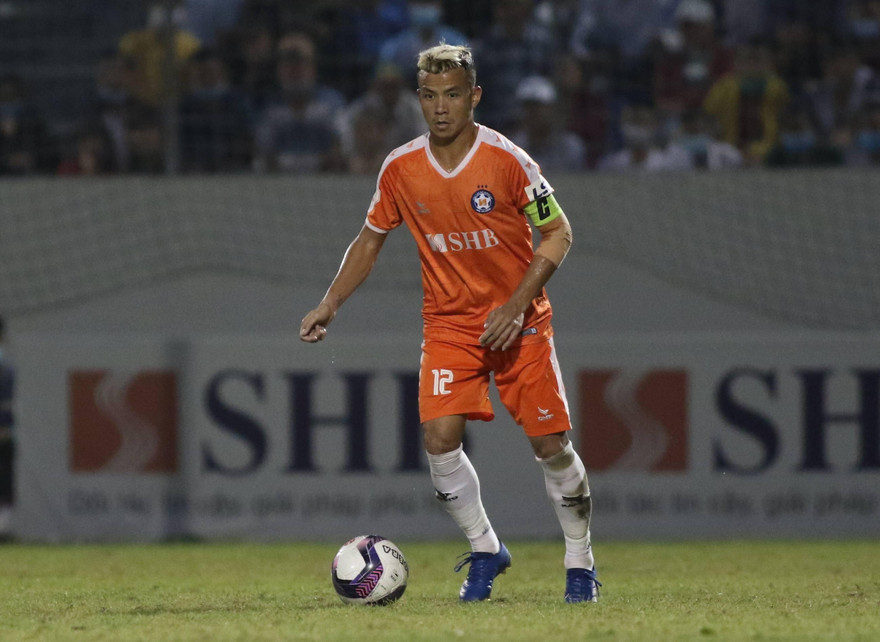 Tiền vệ Hoàng Minh Tâm (Đội trưởng SHB Đà Nẵng)