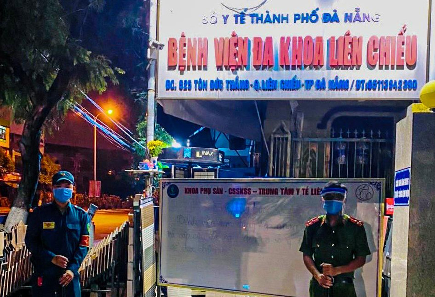 Phong toả, áp dụng biện pháp cách ly y tế đối với bệnh viện đa khoa quận Liên Chiểu, TP Đà Nẵng. 