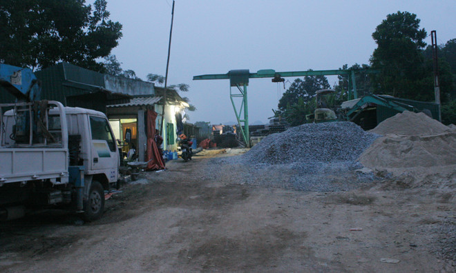 Xưởng cọc bê tông Đông Á đã dựng nhà xưởng kiên cố hơn 3 tỷ đồng.