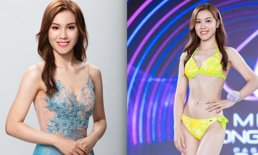 Nhan sắc nóng bỏng của người đẹp lai vừa đăng quang Hoa hậu Hong Kong 2021 