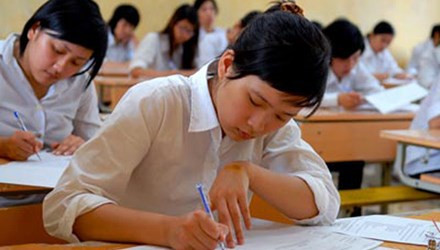 Học sinh thi tốt nghiệp THPT. Ảnh minh họa