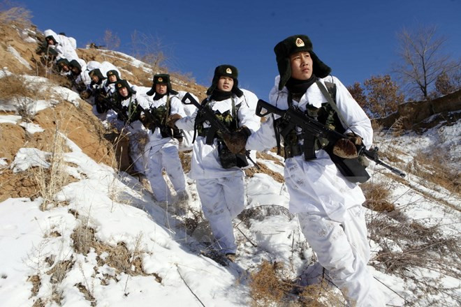 Quân đội Trung Quốc. Ảnh minh họa. (Nguồn: AFP/TTXVN)