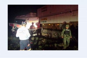 Hiện trường vụ tai nạn tại Mexico