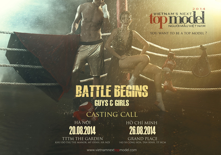 Poster của Vietnam's Next Top Model mùa thứ 5.