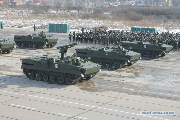 Khí tài quân sự Nga đổ về Moscow trước Ngày Chiến thắng