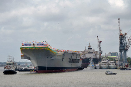 Tàu sân bay Vikrant của Ấn Độ đang trong giai đoạn hoàn thiện