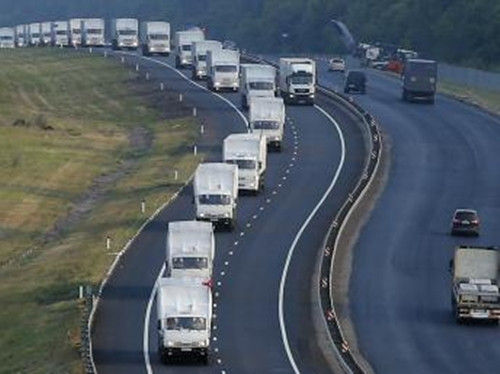 Đoàn xe nhân đạo thứ 12 của Nga sắp chuyển bánh tới vùng Donbass của Ukraine