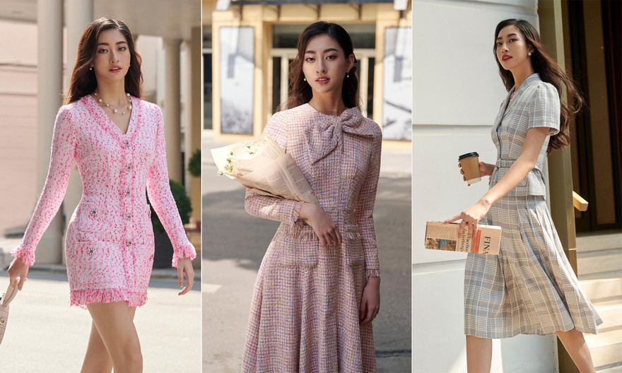 Lương Thùy Linh khoe đôi chân dài 1m22 khi xuống phố mùa thu 