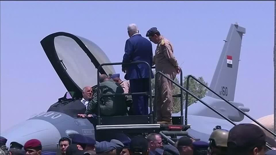 Chiến đấu cơ F-16 tại căn cứ Không quân Iraq