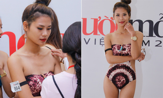 Thí sinh Next Top có khuôn mặt giống siêu mẫu Thanh Hằng