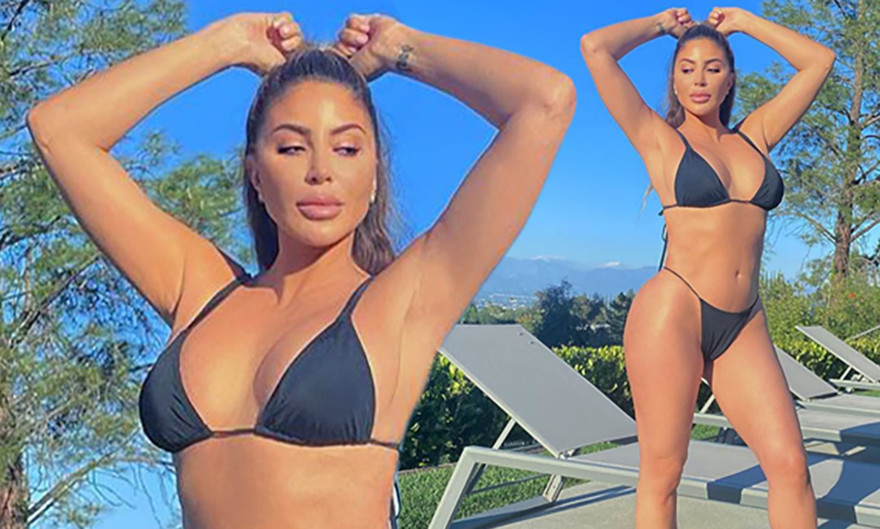 Sao truyền hình Larsa Pippen khoe body 'bốc lửa' với bikini bé xíu