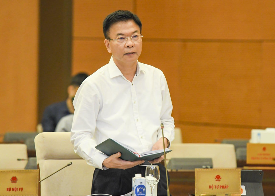 Bộ trưởng Bộ Tư pháp Lê Thành Long