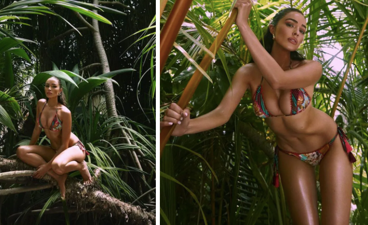 Hoa hậu Olivia Culpo khoe body săn chắc, không tỳ vết đẹp như tượng tạc