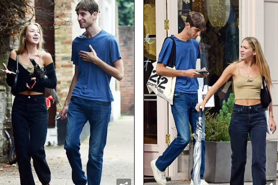 Con gái 19 tuổi của Kate Moss 'thả rông' táo bạo, lần đầu bị bắt gặp hẹn hò trên phố