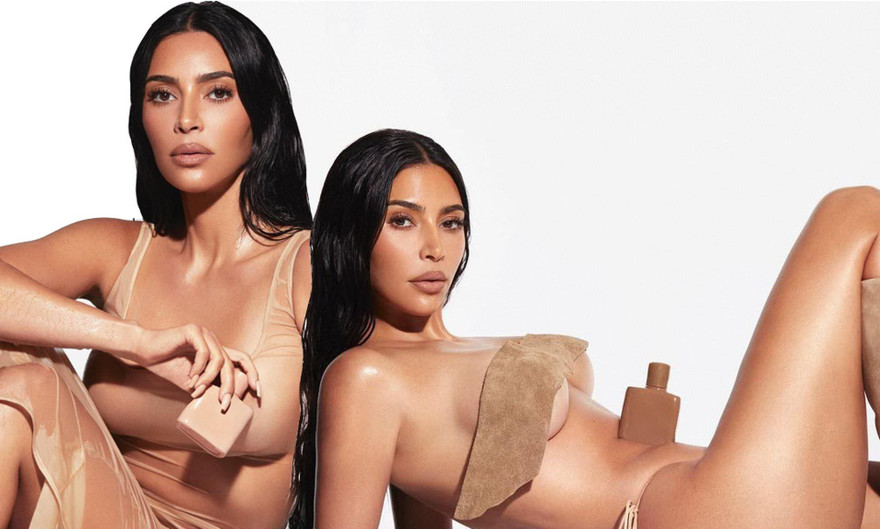 Kim Kardashian khỏa thân quảng cáo nước hoa 'đốt cháy' mạng xã hội