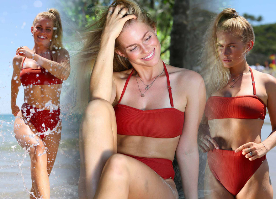 Đường cong nóng 'bỏng mắt' của người mẫu Jo Orthey