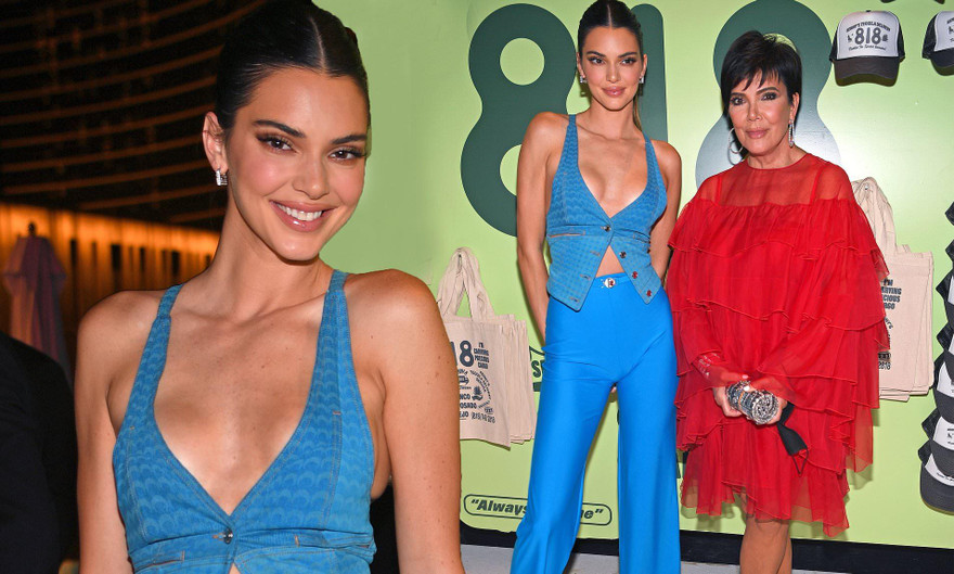 Kendall Jenner diện mốt không nội y, khoe dáng 'siêu mẫu đắt giá nhất thế giới'