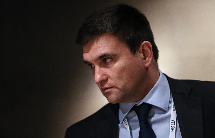 Ngoại trưởng Ukraine Pavlo Klimkin khẳng định, Ukraine sẽ không cắt đứt quan hệ ngoại giao với Nga. Ảnh: Tass