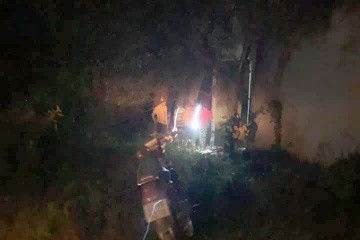 Khu vực xảy ra hỗn chiến. Ảnh: A.L.